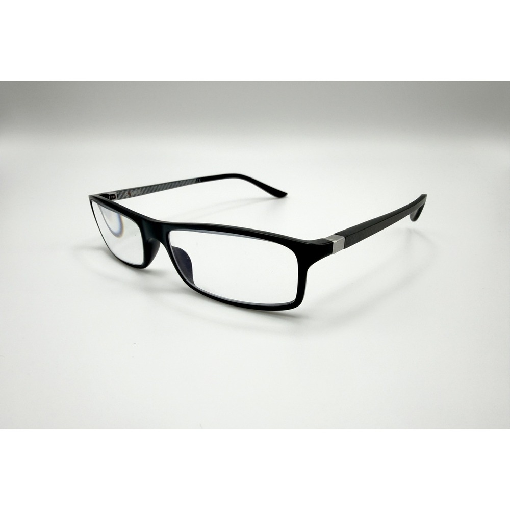 Starck SH1015Y Matte Black Mens Rectangle Eyeglass Frame 55-16-150 Discontinued